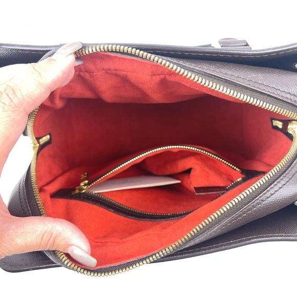 LOUIS VUITTON Damier Canvas Triana Bag 💯 Authentic - Picture 5 of 13